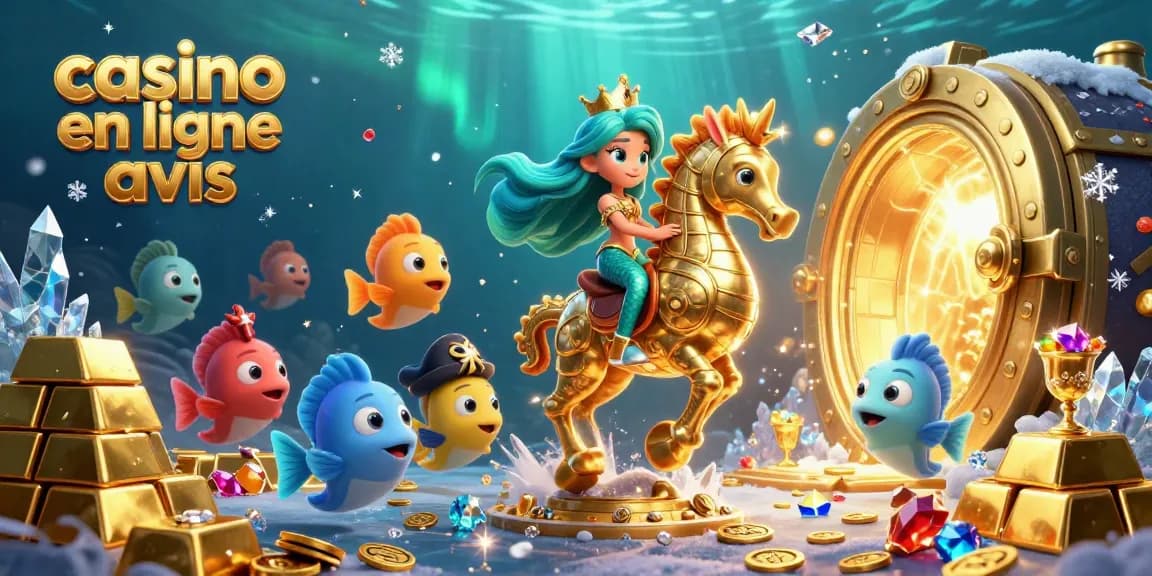 Découvrez les avis sur les casinos en ligne avec cette illustration animée captivante.