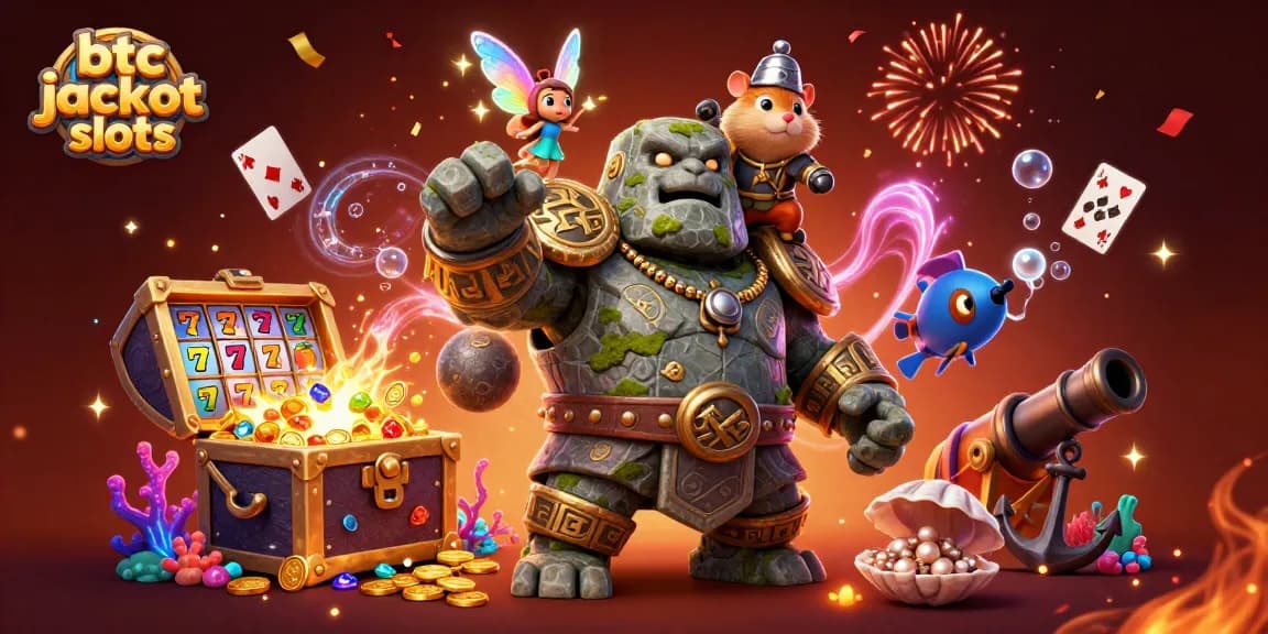 Discover thrilling btc jackpot slots with golem guardian, fairy magic, and jackpot reels