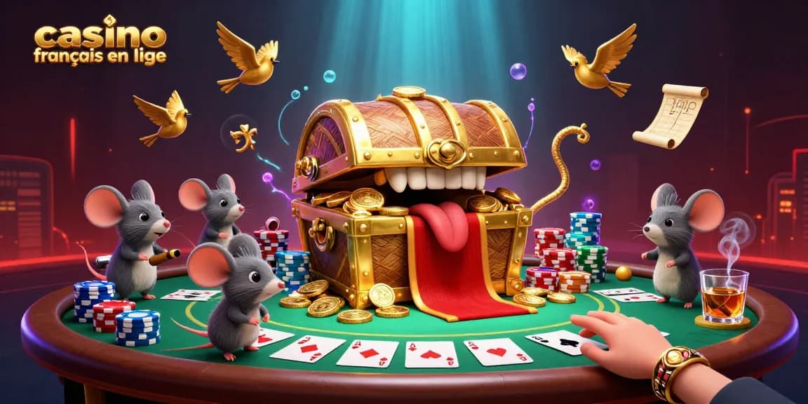Jouer au casino francais en ligne et profiter des richesses proposées dans une scène animée