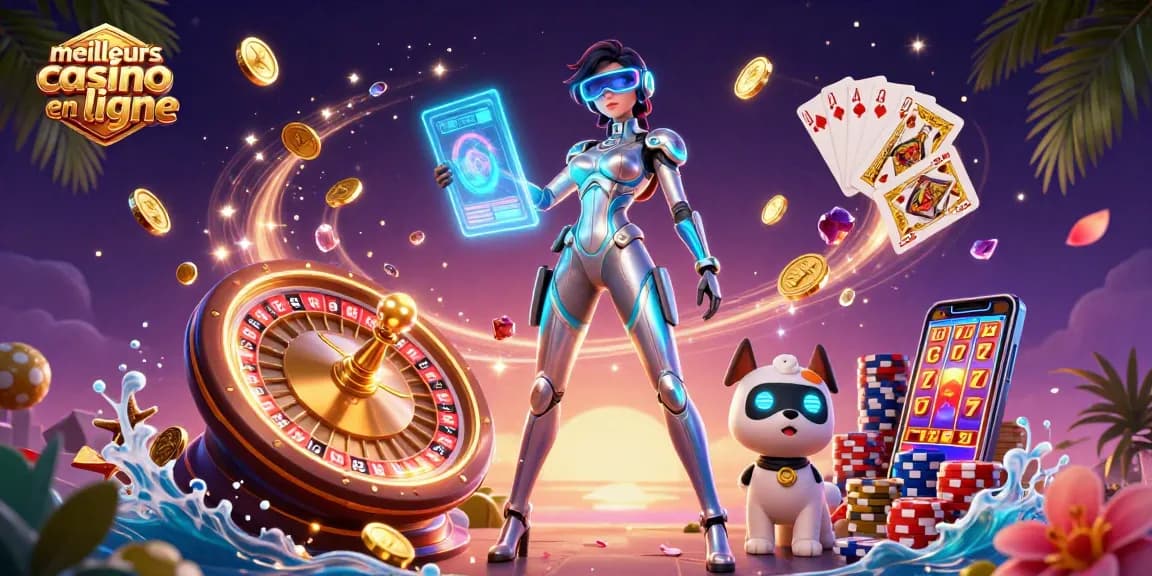 Vivez l'excitation des meilleurs casinos en ligne avec des visuels de jeu immersifs et des couleurs vives.