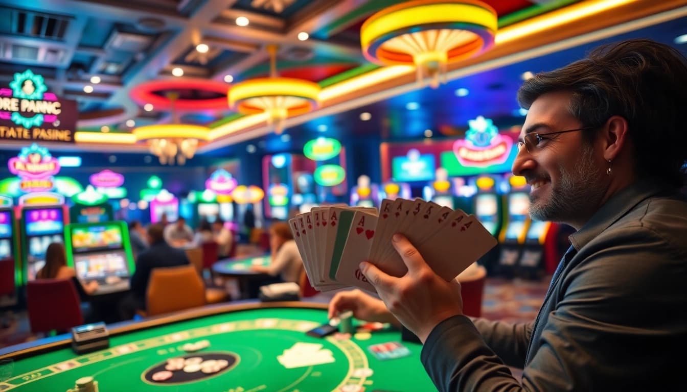 Experience thrilling moments with as38 deposit ovo at a lively casino game.