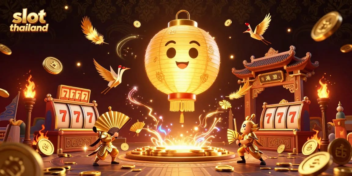 Engage in thrilling casino action featuring slot thailand with vibrant characters and dynamic elements.
