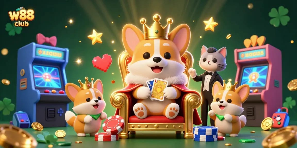Trải nghiệm cá cược độc đáo tại w88 club với hình ảnh sinh động từ casino trực tuyến.