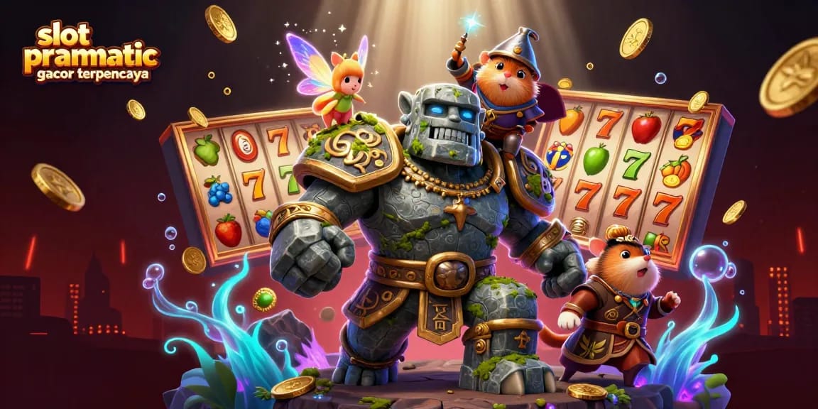 Permainan slot pragmatic gacor terpercaya menawarkan pengalaman menang besar dengan simbol keberuntungan dan jackpot berkilau.