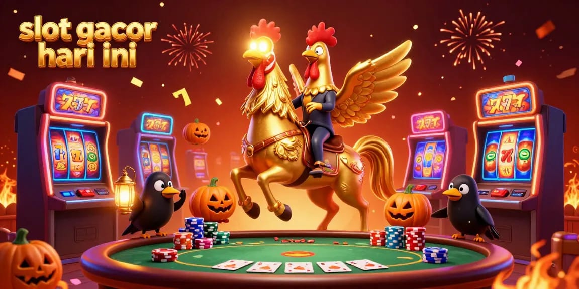 Menangkan jackpot dengan slot gacor hari ini di kasino yang meriah dan penuh warna.