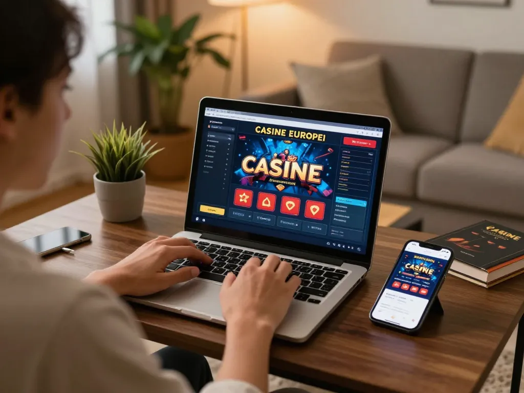 Engaging gameplay at casinò online europei with a vibrant home setup.