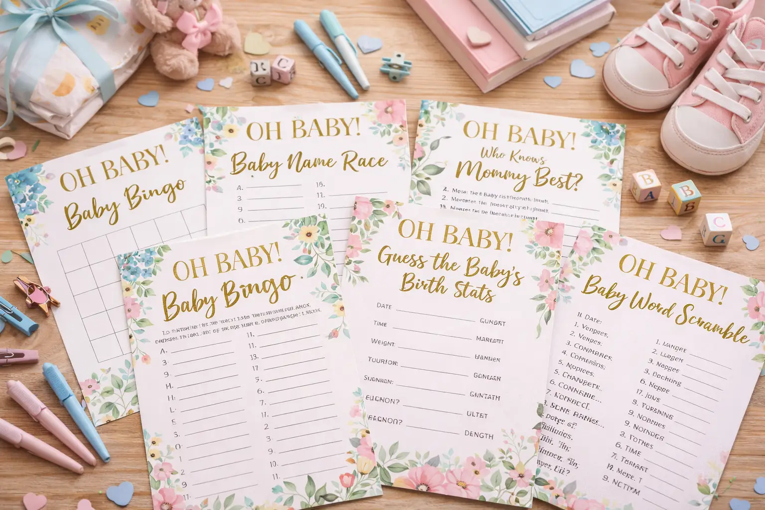 baby shower games