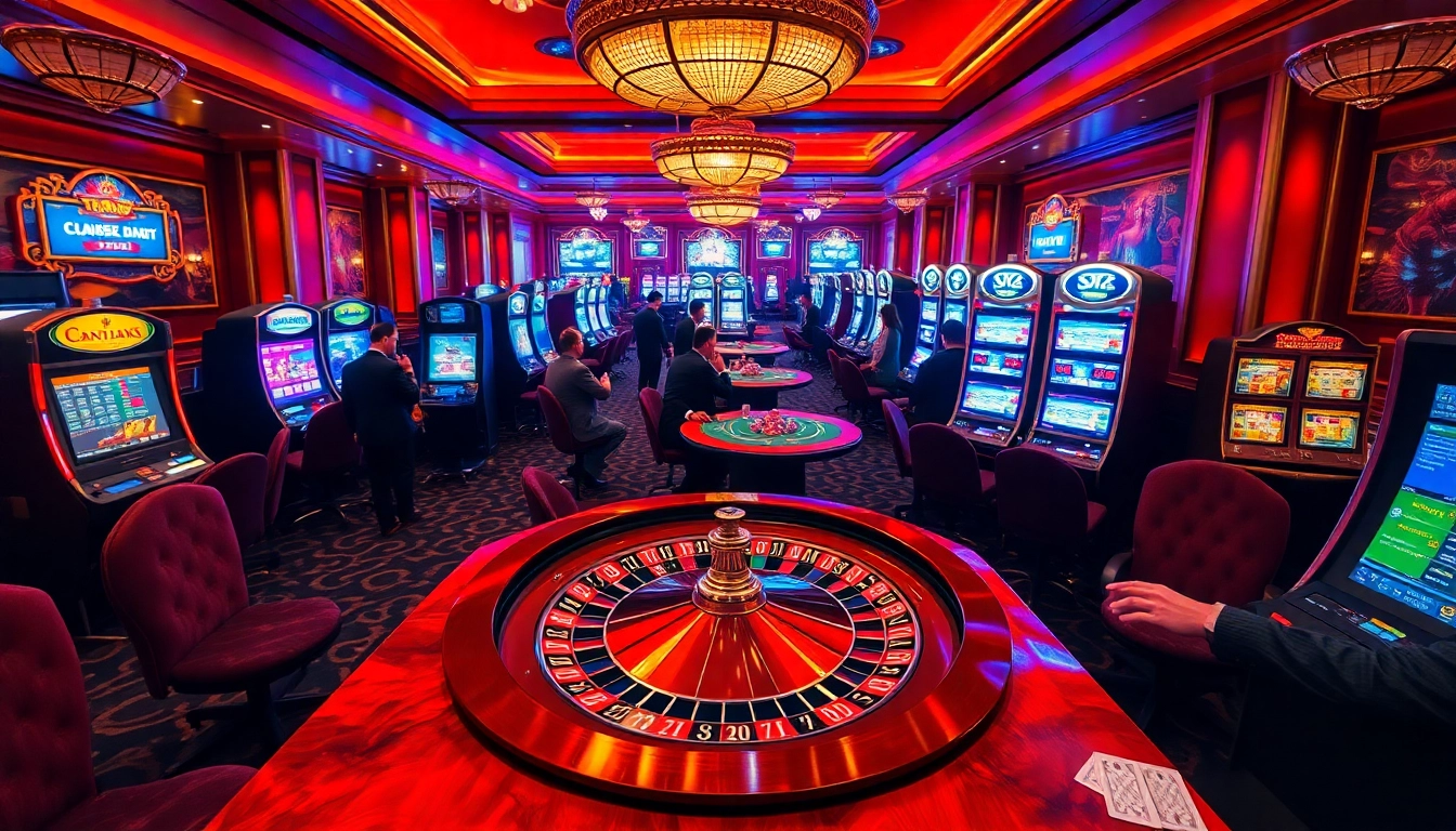 Découvrez l'excitation du casino en ligne 2026 avec des tables vibrantes et une atmosphère passionnante.