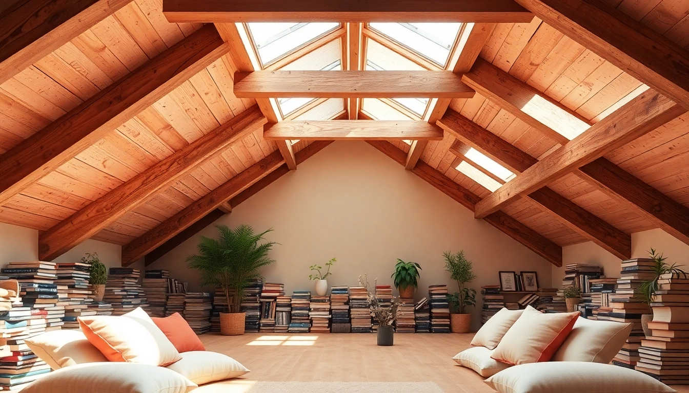 Discover beautifully designed attics with cozy reading nooks and natural light.