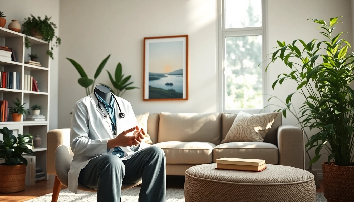 Engaging counseling session at Donna Morgan Counselling, featuring a serene environment.