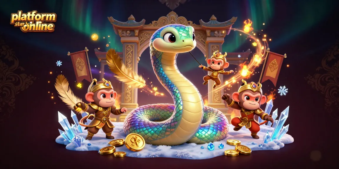 Experience excitement on the platform slot online with vibrant characters, golden coins, and dynamic visuals.