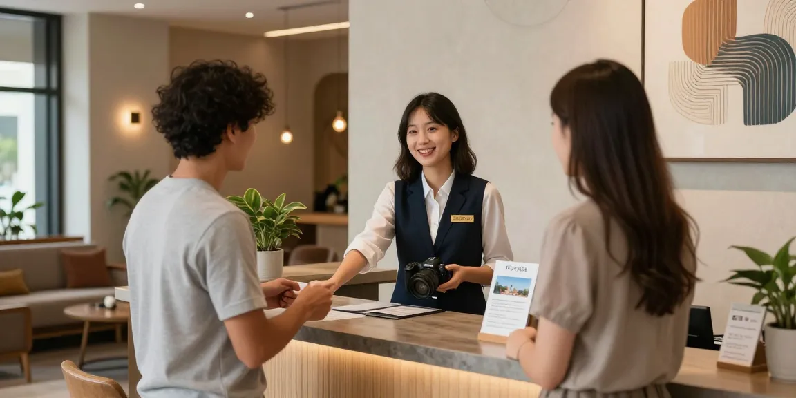 Experience exceptional hospitality at ROKOK88 with welcoming reception and stylish lobby.