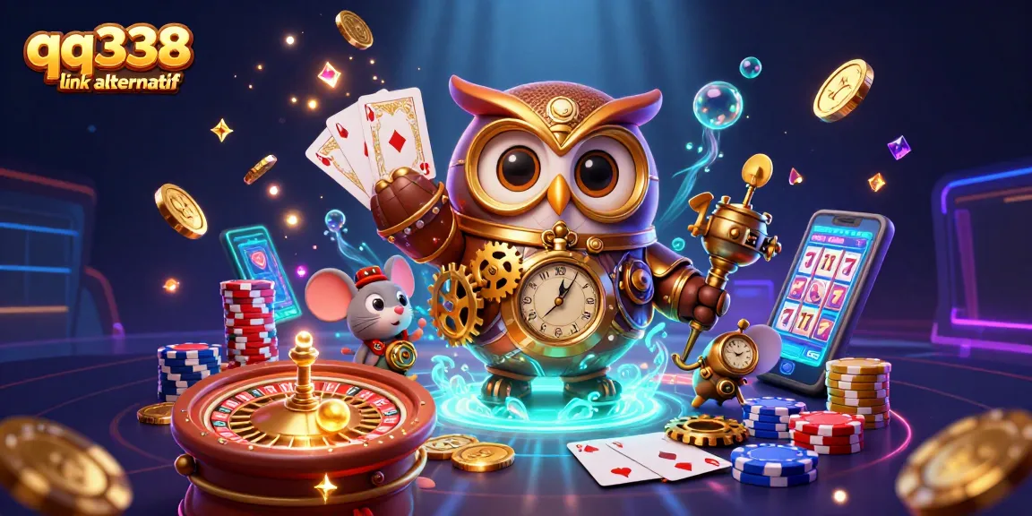 Play thrilling slots with qq338 link alternatif featuring vibrant casino elements and rich visual effects.