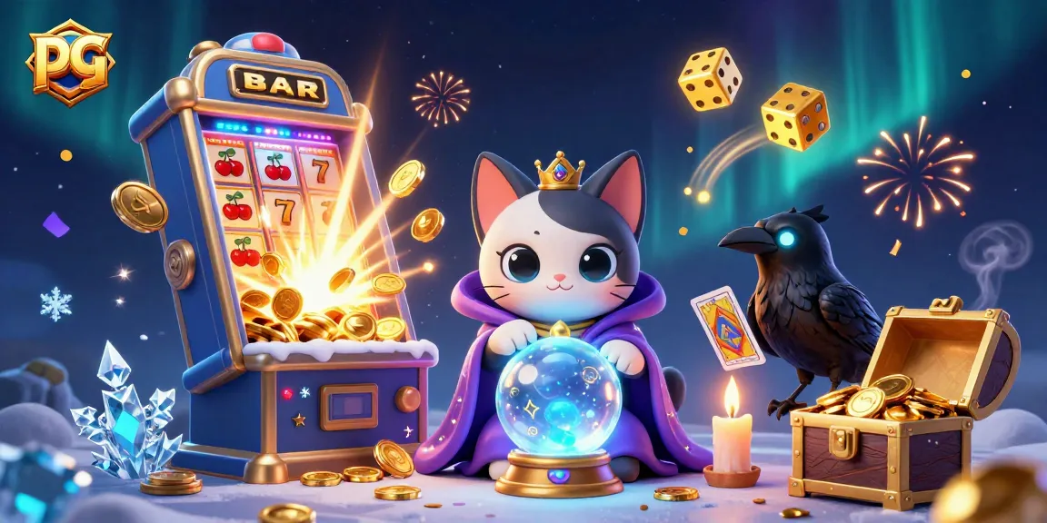 Experience exciting pg gameplay with mystical elements and a vibrant jackpot explosion at a casino.