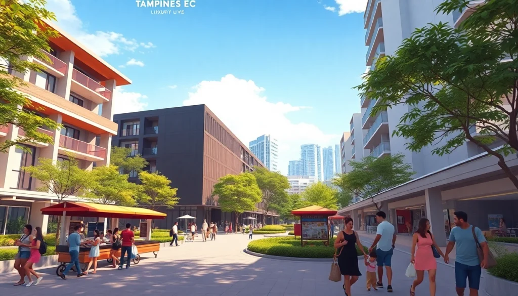 Discover the luxury living of tampines ec in a vibrant neighborhood with modern amenities.