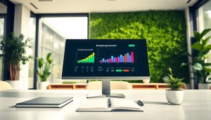 Calculate your biological age using an interactive biological age calculator displayed on a sleek device screen.
