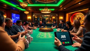 Engage with exciting games at link vào j88 featuring intense gambling moments and sleek casino visuals.