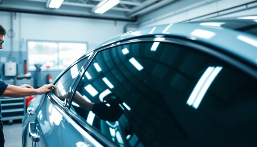 Enhance your vehicle's style with a window tint gift card, showcasing expert installation.
