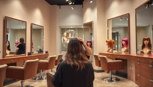 Experience exquisite perm services at Omnia Salon in San Diego.