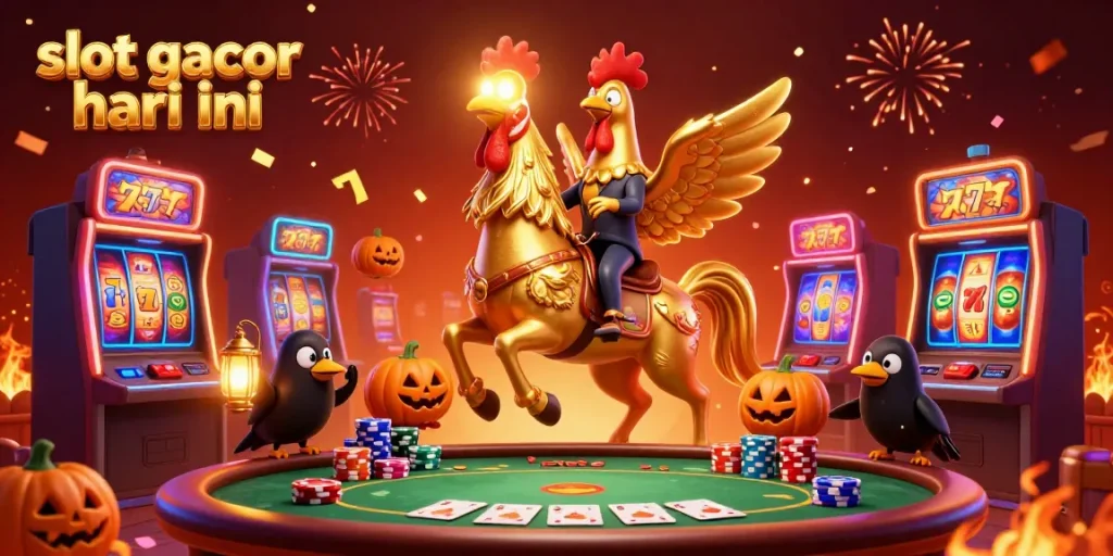 Menangkan jackpot dengan slot gacor hari ini di kasino yang meriah dan penuh warna.